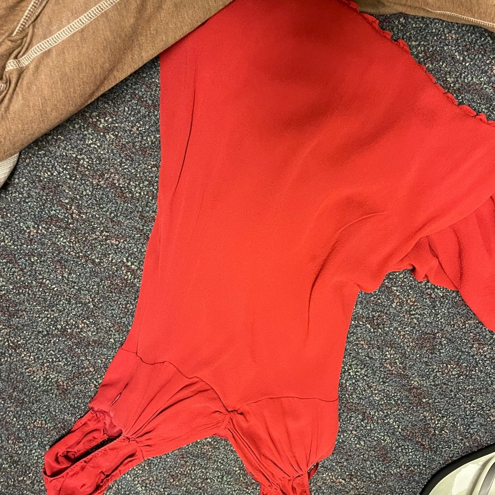 Red dress